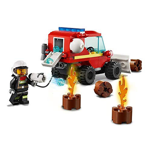 LEGO 60279 City Furgoneta de Asistencia de Bomberos Camión de Bomberos de Juguete con Figuras de Bomberos para Niños a Partir de 5 Años