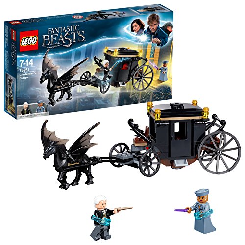 LEGO Animales Fantásticos - Huida de Grindelwald, Juguete de Construcción del Mundo Mágico de Fantastic Beasts (75951)