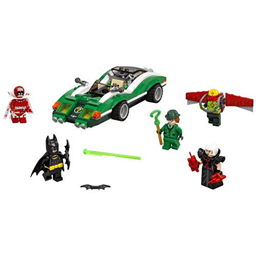 LEGO Batman - Coche misterioso de The Riddler, Juguete de Construcción de Aventuras con MiniFigura y Vehículo de Enigma (70903) , color/modelo surtido