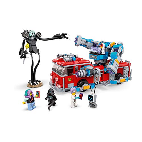 LEGO- Camión de Bomberos Fantasma 3000 Hidden Side Set de Juego de Realidad Aumentada Multijugador Interactiva, Aplicación AR para iPhone/Android, Multicolor (70436)