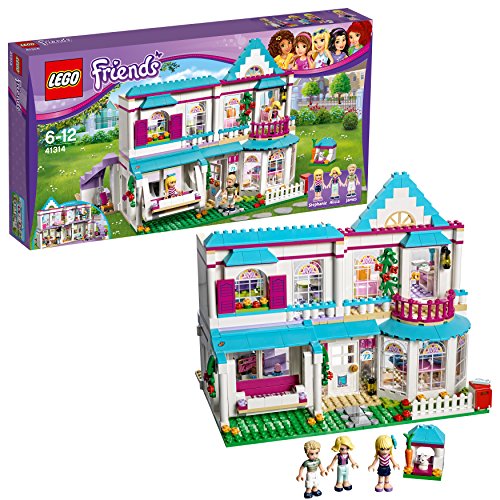 LEGO- Casa de Stephanie Heartlake Juego de construcción, Multicolor (41314)