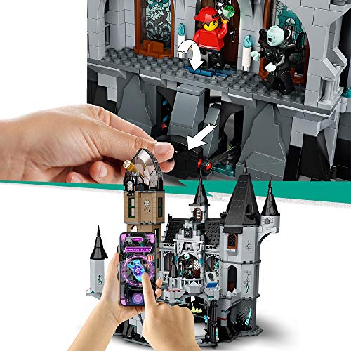 LEGO- Castillo del Misterio Hidden Side Set de Juego de Realidad Aumentada Multijugador Interactiva, Aplicación AR para iPhone/Android, Multicolor (70437)