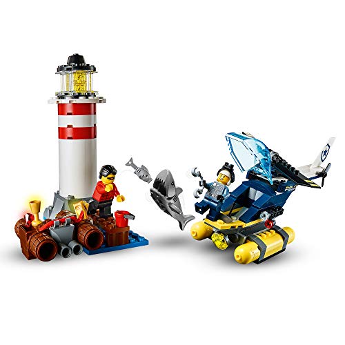 LEGO City - Policía de Élite: Detención en el Faro, Juego de construcción (60274)