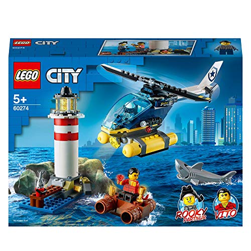 LEGO City - Policía de Élite: Detención en el Faro, Juego de construcción (60274)