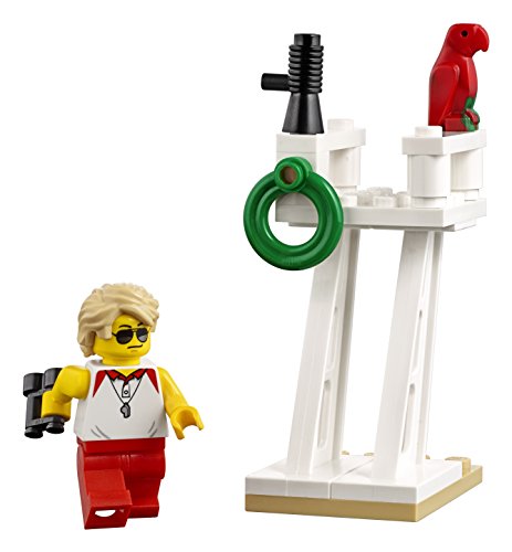 LEGO City Town - Pack de MiniFiguras Diversión en la Playa, Juguete de Construcción, Incluye Piragua y Tabla de Windsurf (60153)