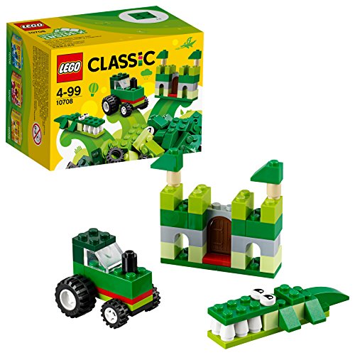 LEGO Classic - Caja creativa de color verde (10708)