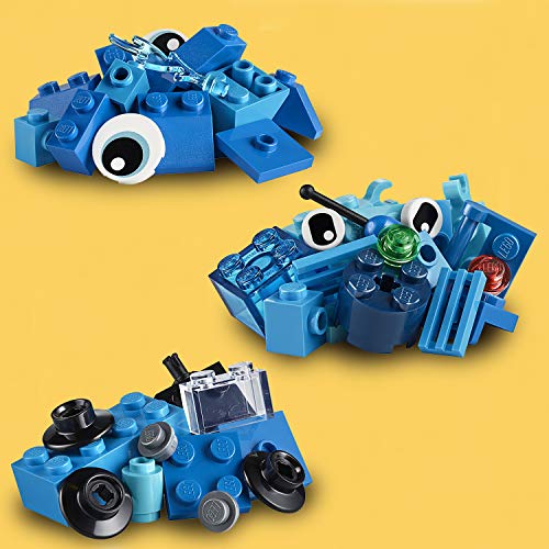LEGO Classic - Ladrillos Creativos Azules, Juguete de Construcción con Ladrillos de Colores para Desarrollar la Imaginación, Recomendado a Partir de 4 Años (11006) , color/modelo surtido