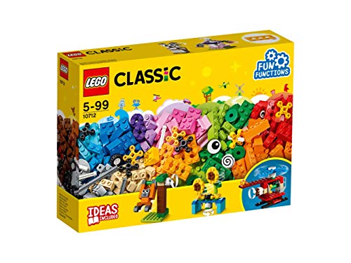 LEGO Classic - Ladrillos y Engranajes, Juguete de Construcción Creativo y Educativo para Niñas y Niños de más de 5 Años (10712)