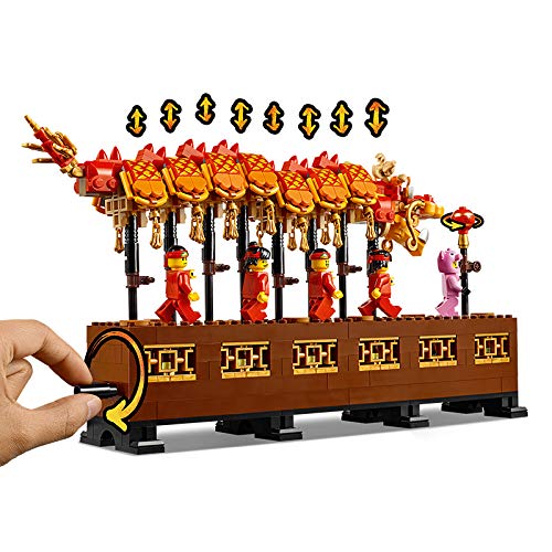 LEGO Dragon Dance - Recreate The Dragon Dance in Style for Play and Display!
