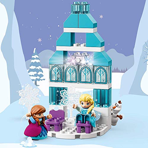 LEGO DUPLO Princess TM - Frozen Castillo de Hielo, Juguete de Palacio de Princesas, Set de construcción didáctico, Novedad 2019 (10899)