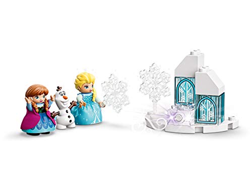LEGO DUPLO Princess TM - Frozen Castillo de Hielo, Juguete de Palacio de Princesas, Set de construcción didáctico, Novedad 2019 (10899)