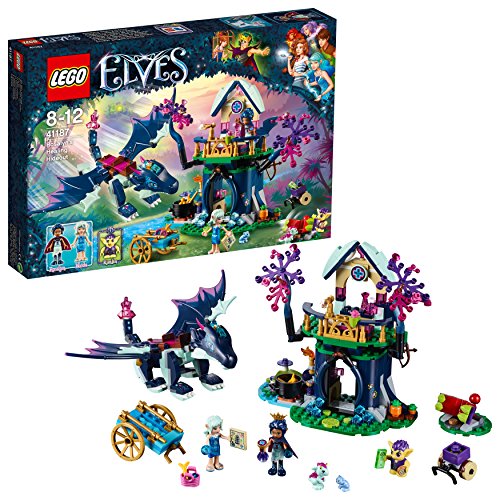 LEGO Elves - Guarida de Sanación de Rosalyn, Juguete de Construcción de Aventuras de Elfas con Casa del Arbol (41187) , color/modelo surtido