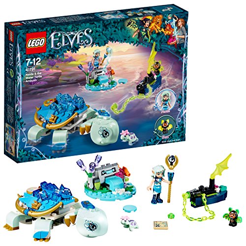 LEGO Elves - Naida y la Emboscada de la Tortuga del Agua, Juguete de Construcción de Aventuras Elficas (41191) , color/modelo surtido