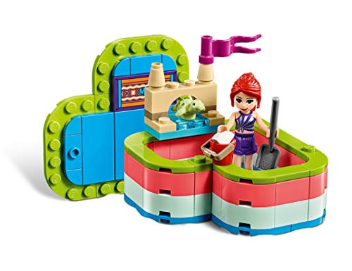 LEGO Friends - Caja Corazón de Verano de Mía, Juguete con Mini Muñeca de Construcción para Niñas y Niños a Partir de 6 Años, Incluye Figura de Tortuga (41388)