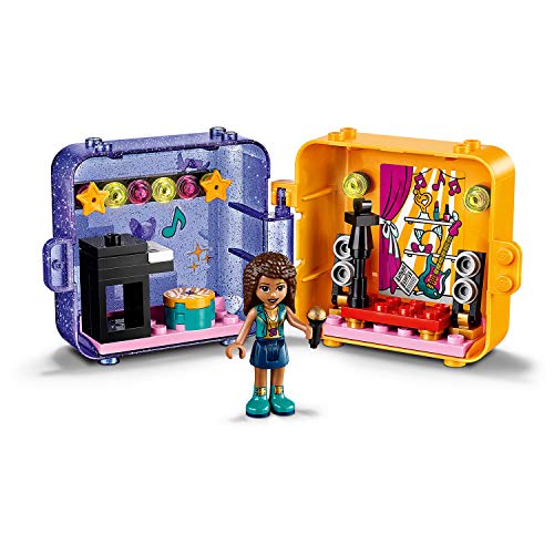 LEGO Friends - Cubo de Juegos de Andrea, Caja de Juguete con Accesorios y Mini Muñeca de Andrea, Set Recomendado a Partir de 6 Años (41400) , color/modelo surtido
