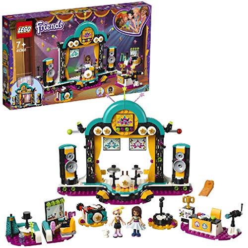 LEGO Friends - Espectáculo de Talentos de Andrea, set creativo e imaginativo con escenario de conciertos e instrumentos de juguete (41368) , color/modelo surtido