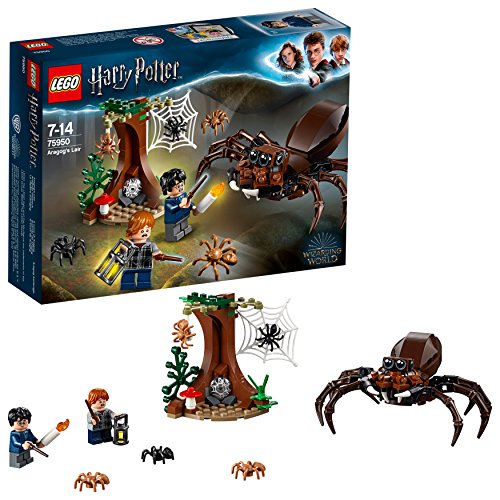 LEGO Harry Potter - Guarida de Aragog, Juguete de Construcción de Aventuras Basado en la Película (75950)