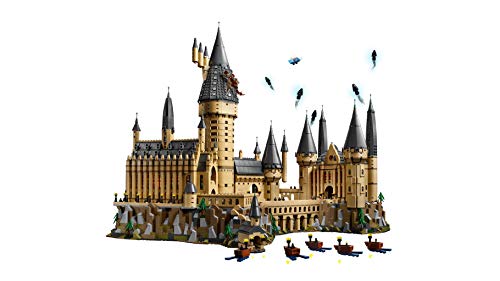 LEGO Harry Potter TM-Castillo de Hogwarts, maqueta de juguete para construir la escuela de magía, incluye varios personajes de la saga (71043) , color/modelo surtido