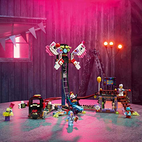 LEGO Hidden Side - Feria Encantada, Set de Construcción con Atracciones de Juguete y Minifiguras de Fantasmas, Funciona con App, a Partir de 8 Años (70432)