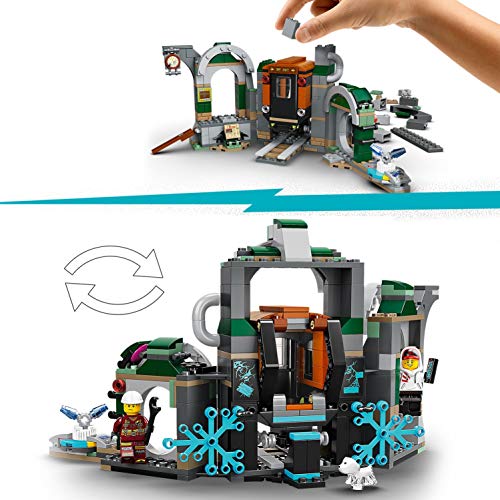 LEGO Hidden Side - Metro de Newbury, Set de Construcción con Tren Fantasma de Juguete, Incluye App de Realidad Aumentada, a Partir de 8 Años (70430)