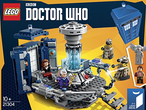 LEGO Ideas - Doctor Who, Juguete de Construcción de Tardis para Recrear sus Aventuras, Incluye 2 Daleks (21304)