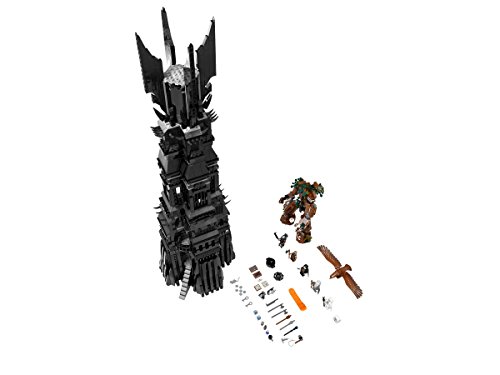 LEGO - Juego de construcción con diseño Torre de Orthanc El Señor de Anillos, 2359 Piezas (10237)