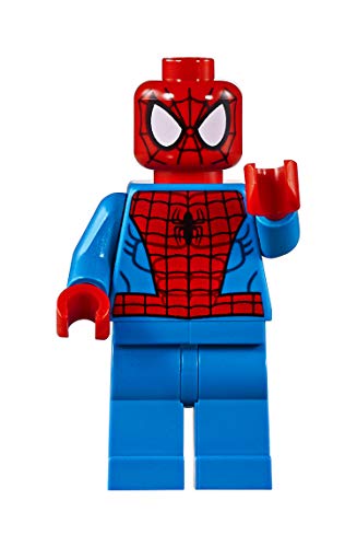 LEGO Juniors - Spider-Man VS Escorpión: Batalla Callejera, Juguete de Super Héroes con Coches para Crear y Construir, Incluye Minifiguras y Accesorios (10754)