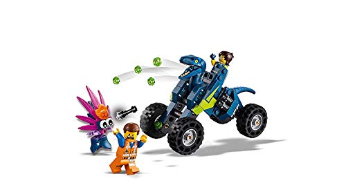 LEGO La LEGO Película 2 - Todoterreno Rextremo de Rex, set de construcción 3 en 1 con dinosaurio y coche de juguete, incluye figura de Plantimal (70826)