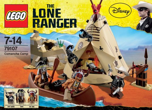 Lego Lone Rangers - Disney Lone Rangers 2, Juego de construcción (79107)