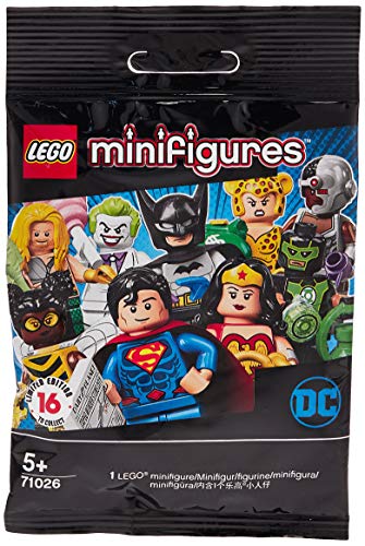 LEGO Minifigures - Dc Super Heroes Series, Sobre Sorpresa con 1 Minifigura Coleccionable del Universo de Superhéroes de Dc, Novedad 2020, modelo surtido (71026)