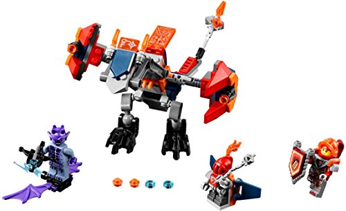 LEGO Nexo Knights - Bot Dragón Bombardero de Macy, Juguete de Construcción con Dragón Robótico y Caballeros (70361)