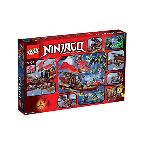 LEGO Ninjago - Barco de Asalto Ninja, juego de construcción (70738) , Modelos/colores Surtidos, 1 Unidad