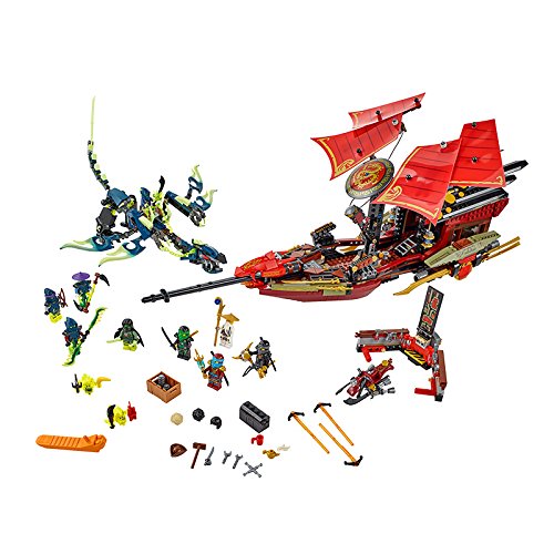 LEGO Ninjago - Barco de Asalto Ninja, juego de construcción (70738) , Modelos/colores Surtidos, 1 Unidad