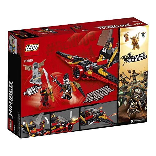 LEGO Ninjago - Caza del destino, Juguete de Construcción de Aventuras Ninja, Incluye Avión con Cañones (70650) , color/modelo surtido
