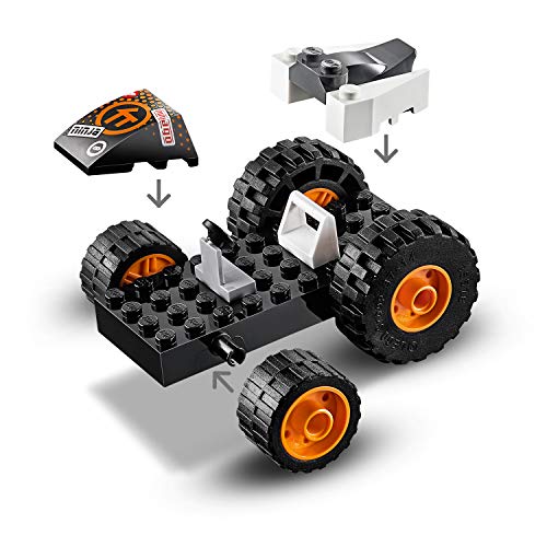 LEGO Ninjago - Deportivo Sísmico de Cole, Set de Construcción Inspirado en la Carrera Prime Empire, Incluye dos Minifiguras de Personajes, a Partir de 4 Años (71706)