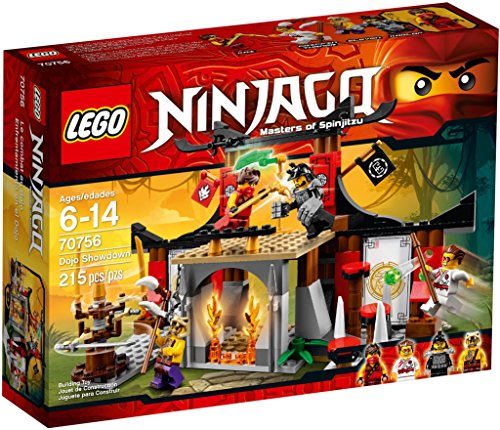 LEGO Ninjago Enfrentamiento en el Dojo - Juegos de construcción (Multicolor, 6 año(s), 215 Pieza(s), Niño/niña, 14 año(s), 4 Pieza(s))