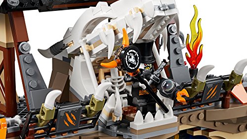 LEGO Ninjago - Pozo del Dragón, Juguete de Construcción con Dragón de la Tierra y Guerreros Ninja para Niños y Niñas de 9 a 12 Años (70655)