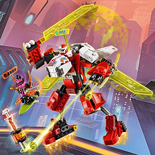 LEGO Ninjago - Robot-Jet de Kai, Set de Construcción 2 en 1, Incluye dos Minifiguras de Personajes de la Serie, Recomendado a Partir de 7 Años (71707)