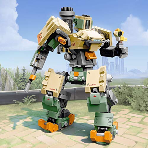 LEGO Overwatch - Bastion, Set de construcción del Personaje de Videojuego, incluye muñeco de juguete del pájaro Ganymede (75974)