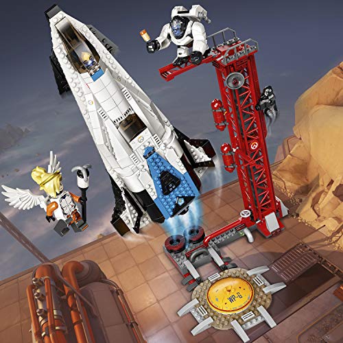 LEGO - Overwatch Observatorio: Gibraltar Set de construcción con Cohete Espacial de Juguete inspirado en el videojuego, Novedad 2019 (75975)