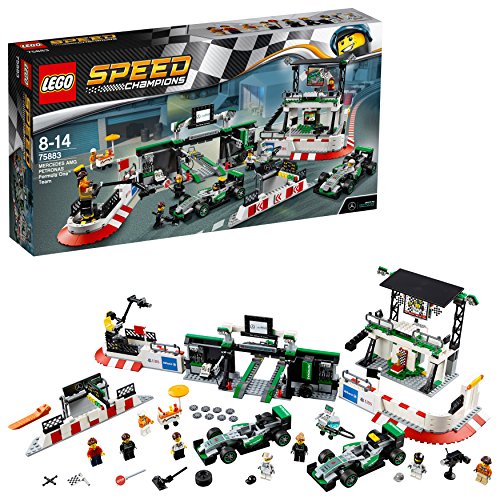 LEGO Speed Champions - Equipo de Formula One Mercedes AMG Petronas (75883) , color/modelo surtido