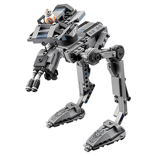 LEGO Star Wars- First Order AT-ST Lego Juego de Construcción, Multicolor, única (75201)