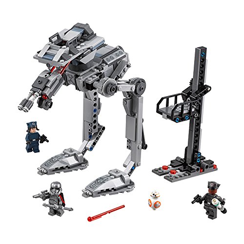 LEGO Star Wars- First Order AT-ST Lego Juego de Construcción, Multicolor, única (75201)