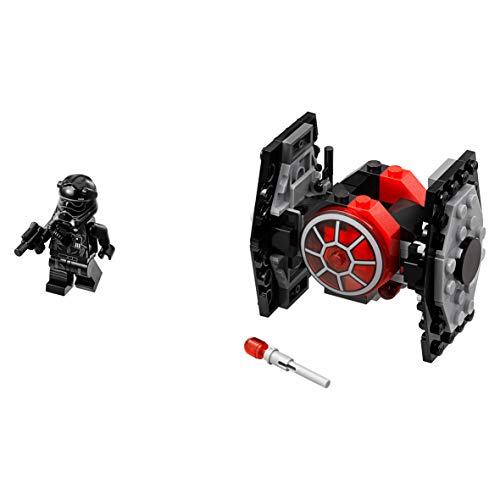 LEGO Star Wars - Microfighter: Caza TIE de la Primera Orden, Juguete de La Guerra de las Galaxias de Nave Espacial para Recrear Aventuras en la Galaxia y Exponer, Incluye Minifigura de Piloto (75194)