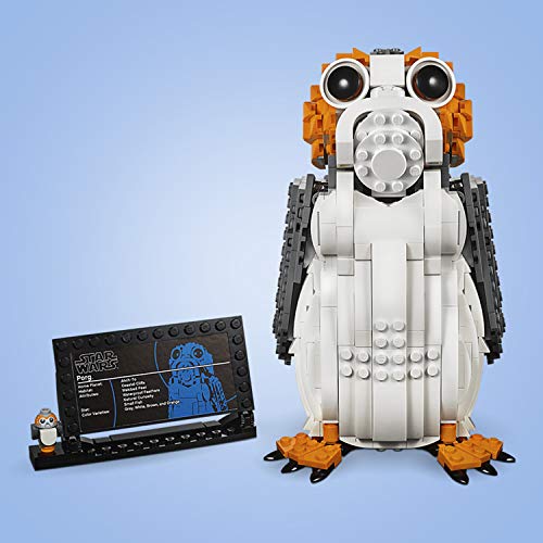 LEGO Star Wars - Porg, set de construcción de criatura del universo de La Guerra de las Galaxias (75230)