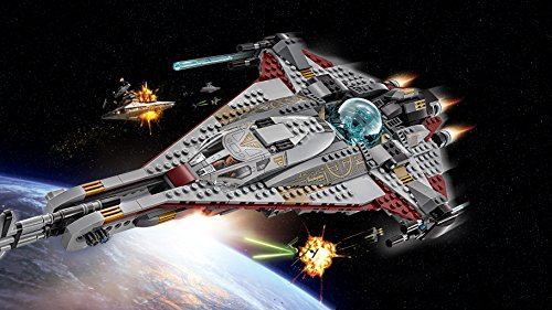 LEGO Star Wars - The Arrowhead, Maqueta de Juguete Detallada de la Nave de La Guerra de las Galaxias (75186)
