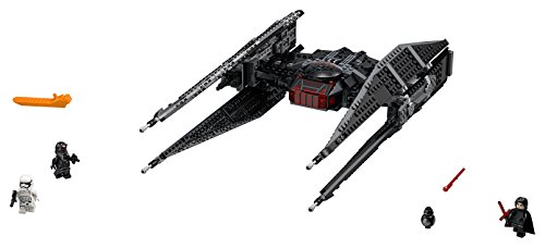 LEGO Star Wars - Tie Fighter de Kylo Ren, Nave Espacial de Juguete de la Saga La Guerra de las Galaxias (75179)