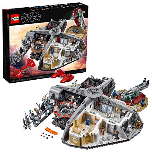 LEGO Star Wars - Traición en Ciudad Nube, set de construcción para recrear escenas de la saga La Guerra de las Galaxias (LEGO 75222)