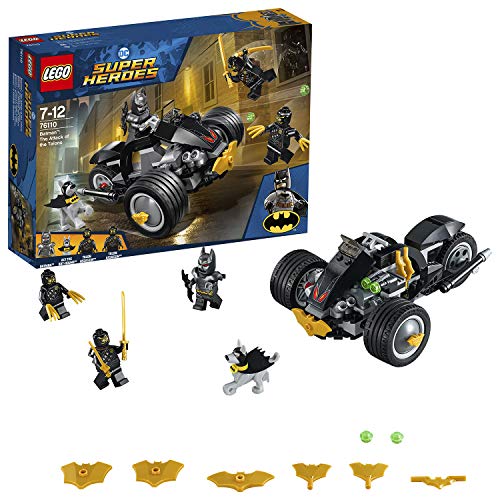 LEGO Super Heroes Batman: El ataque de los Talons, set de construcción del Caballero Oscuro, incluye figura de Ace the Bat-Hound, juguete para recrear las aventuras del Superhéroe (76110)