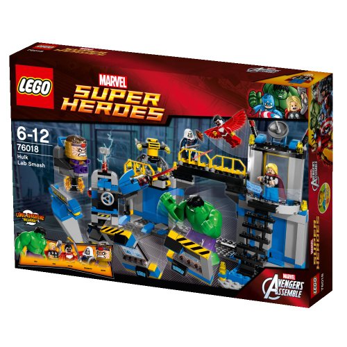 LEGO Super Heroes - El Ataque al Laboratorio de Hulk, Juego de construcción (76018)